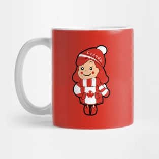 Canadian Girl Mug